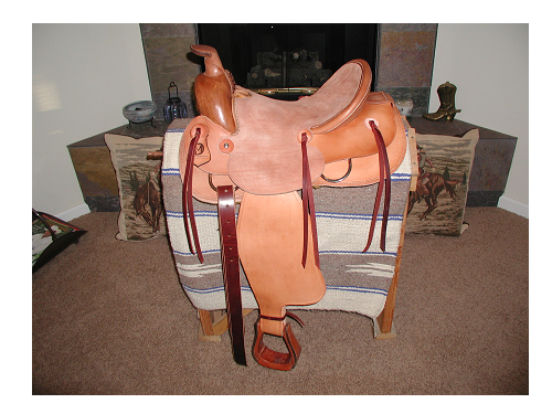 Homemade saddle